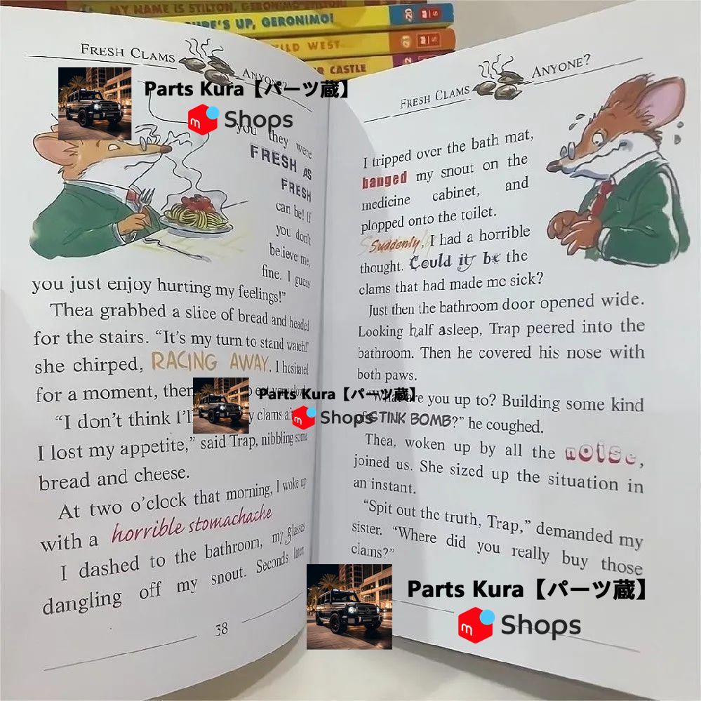新品 Geronimo Stilton Series 1-80 英語 絵本 洋書 英語絵本