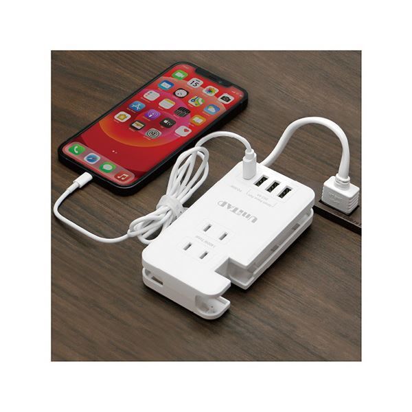 プリンストンPD30W対応 USB給電機能付マルチOAタップ