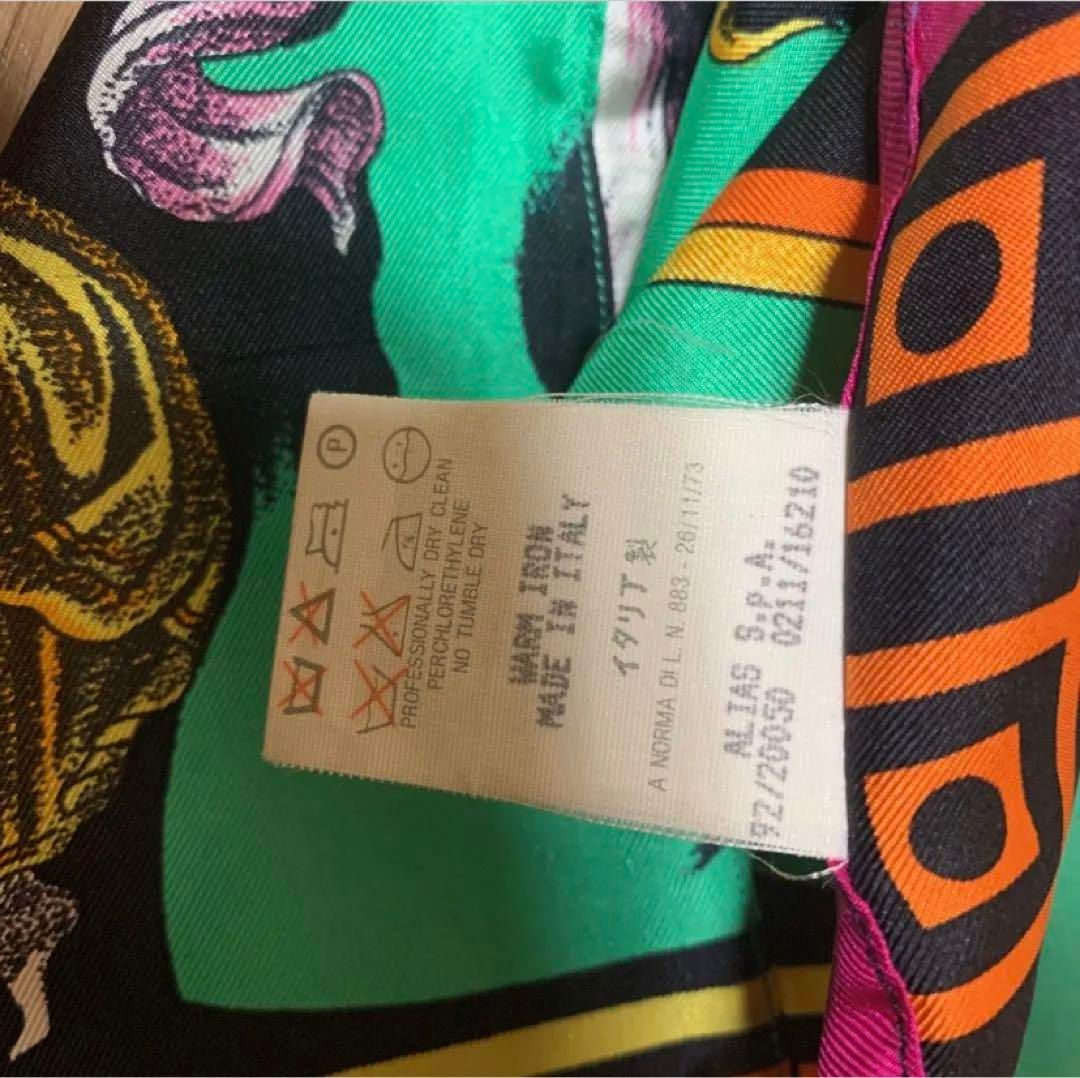 シルクプリントシャツ