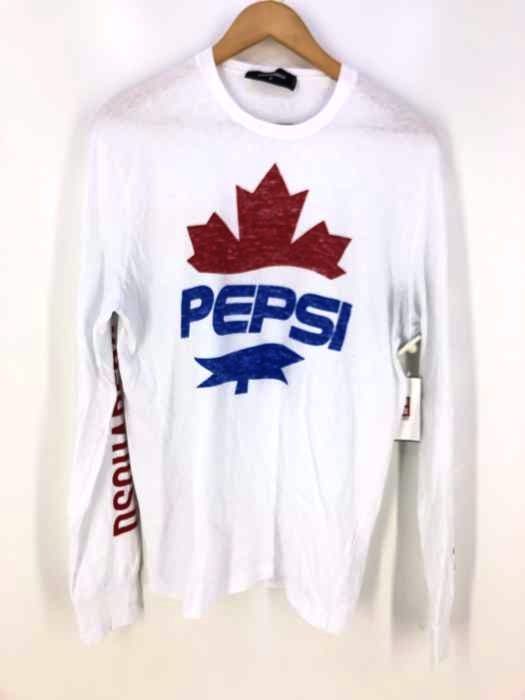 古着】DSQUARED2 × PEPSI L/S T-Shirt【Ｌ】-