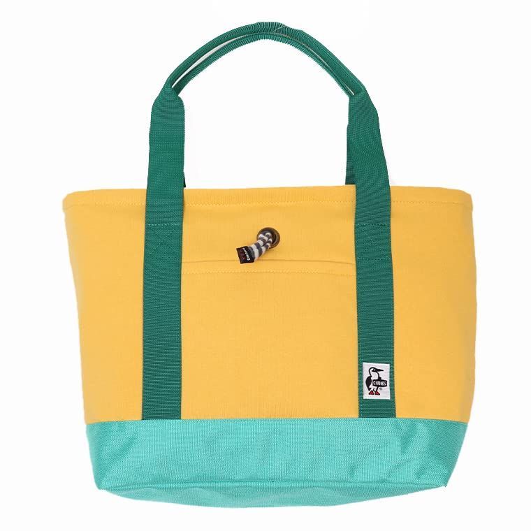 Yolk Yellow x Aqua Green [チャムス] Tote Bag Sweat Nylon メンズ