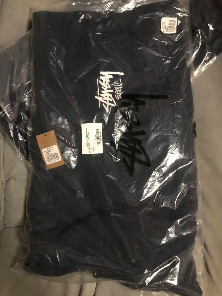 M STUSSY ステューシー ストック ソウル フード ネイビー