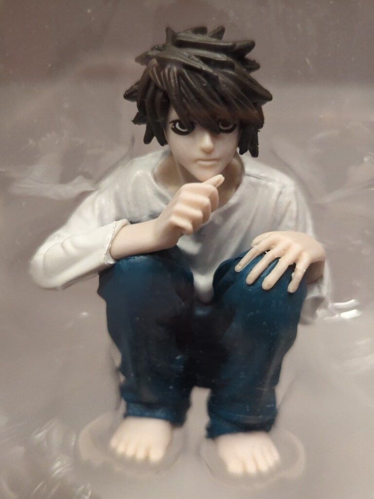 バップ デスノートDVD特典 オリジナルフィギュア同梱 L/竜崎 3 バップ デスノートDVD特典 オリジナルフィギュア同梱 L/竜崎 3