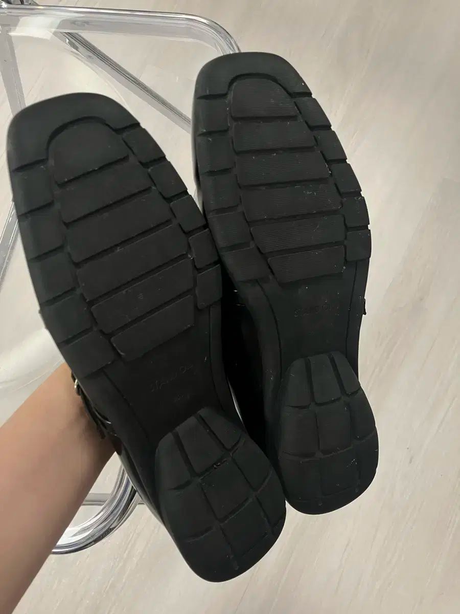 スタンドオイル 黒 ストラップ MARY JANE メリージェーン フラットシューズ 250 KIN-KAAI_COM