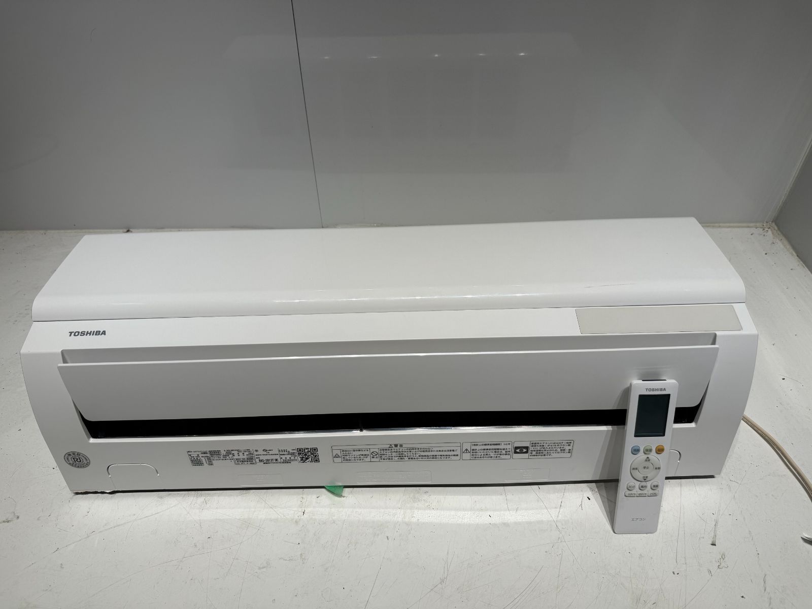 227 TOSHIBA 2025年製エアコン 10～12畳用