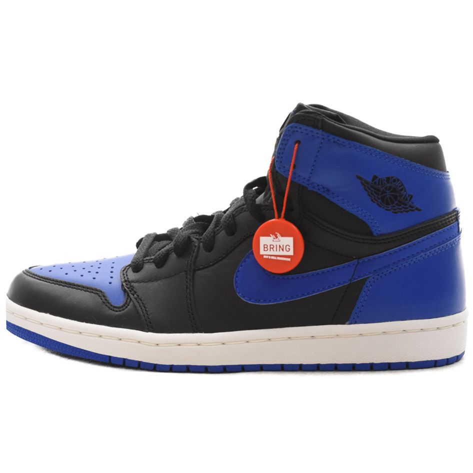 NIKE (ナイキ) 2001年製 AIR JORDAN 1 RETRO ROYAL エアジョーダン1 レトロ ハイ ロイヤル ハイカットスニーカー ブルー US8.5/26.5cm 136066‐041