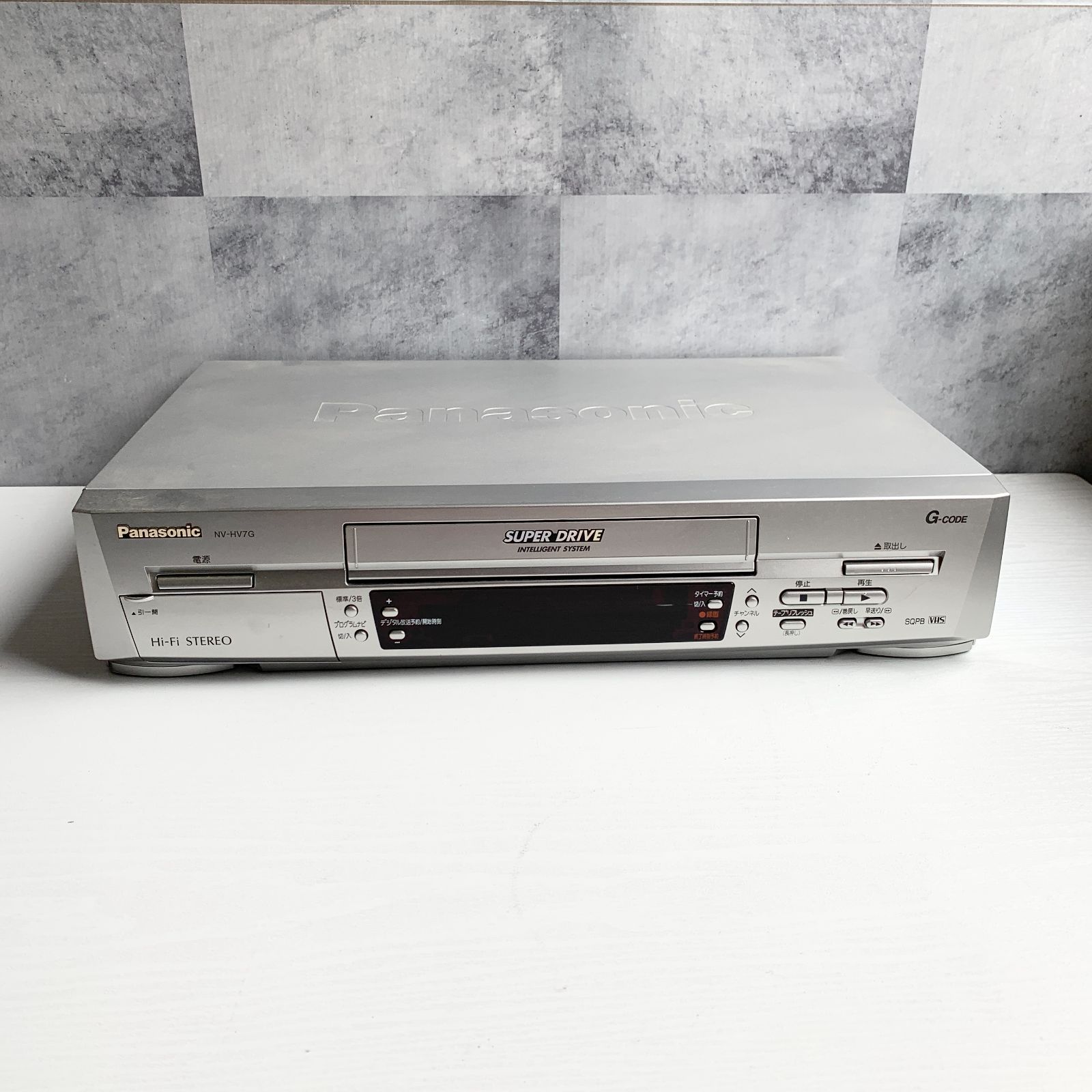 Panasonic NV-HV7G VHSビデオデッキ 本体のみ 動作未