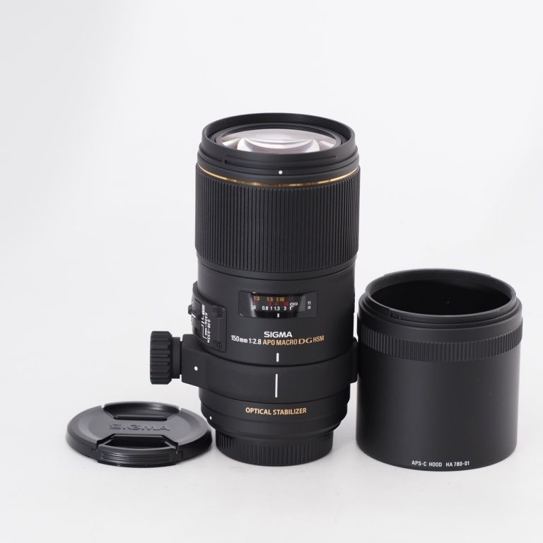 SIGMA150mm 1:2.8 APO MACRO HSM ニコン用 Sigma 150mm f/2.8 AF APO EX DG OS HSM Macro Lens for Canon