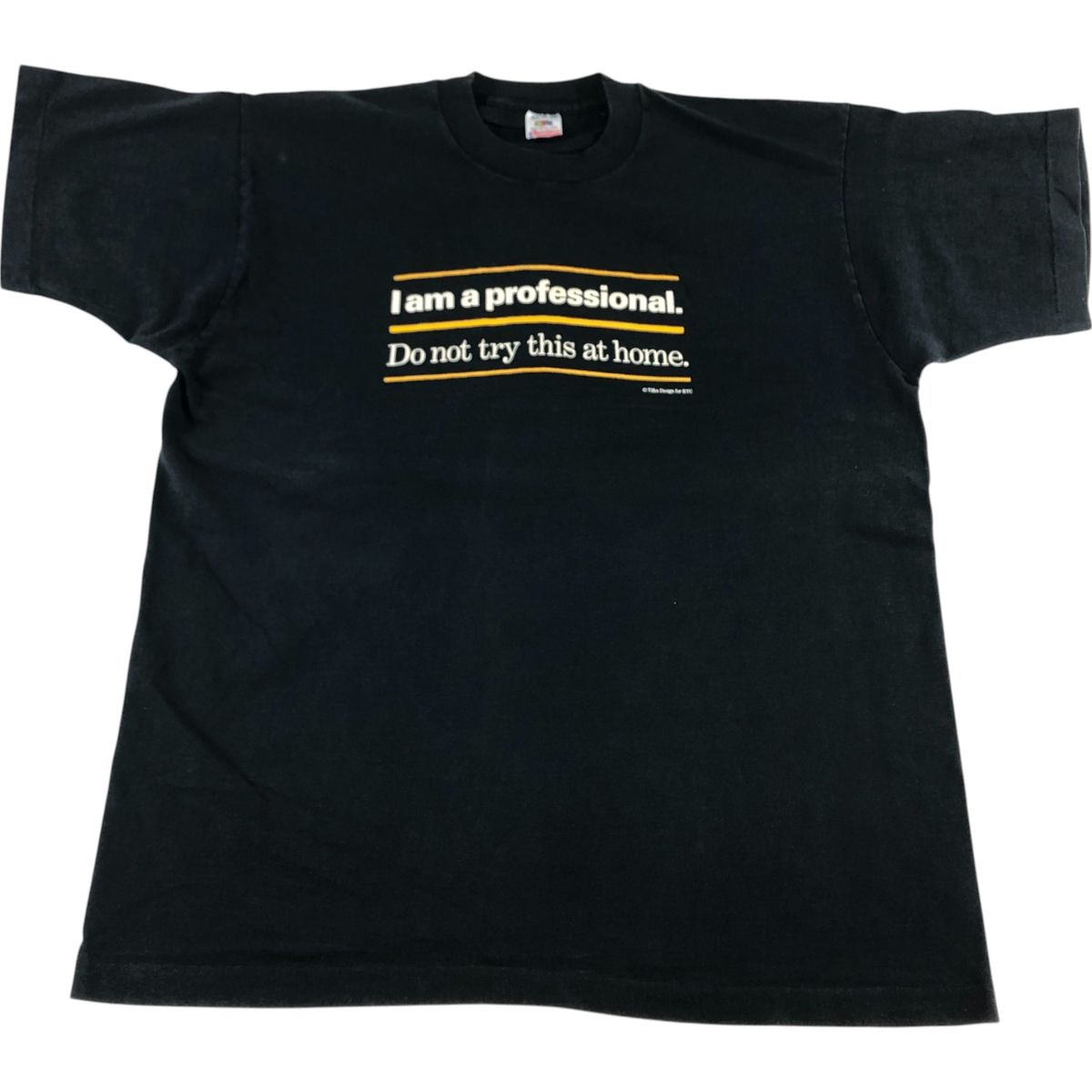古着 90年代 フルーツオブザルーム FRUIT OF THE LOOM メッセージプリントTシャツ メンズXL相当 ヴィンテージ|eaa549145