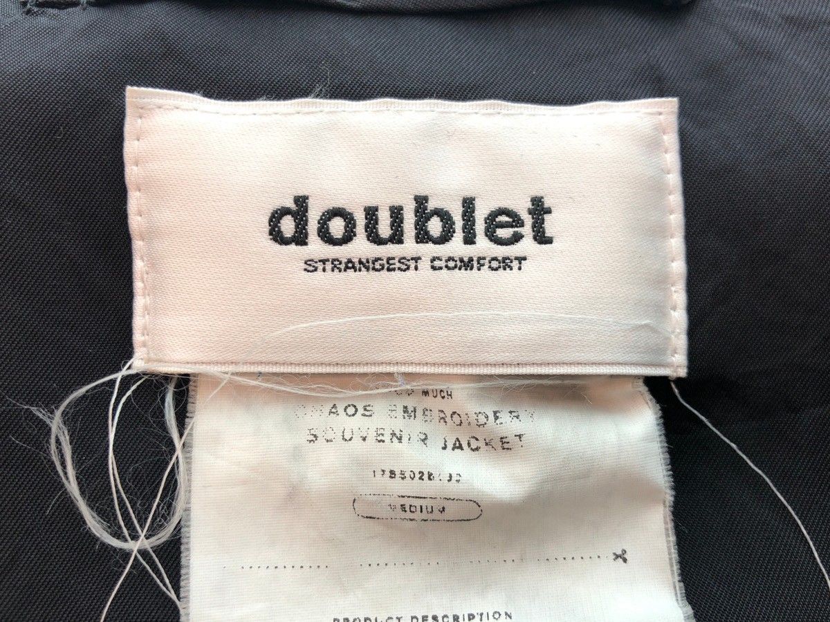 ダブレット doublet 17SS Chaos Embroidery Souvenir Jacket