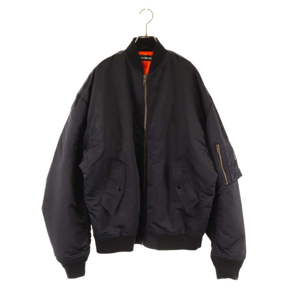 BALENCIAGA (バレンシアガ) 19AW Paris logo bomber jacket