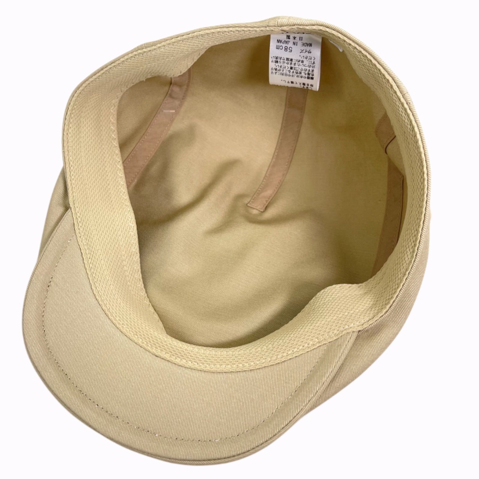 LACOSTE ラコステ ハンチング 日本製 Beige 洗える帽子 - メルカリ