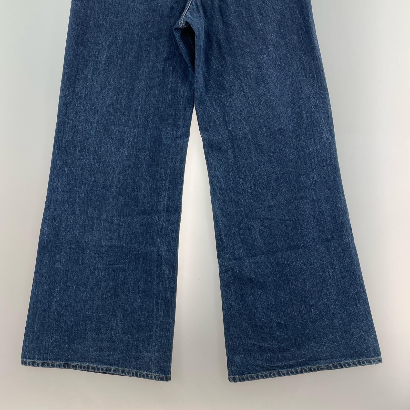 パンツ LAD MUSICIAN FLAT DENIM WIDE FLARE PANTS LAD MUSICIAN《ラッドミュージシャン》12oz FLAT DENIM WIDE