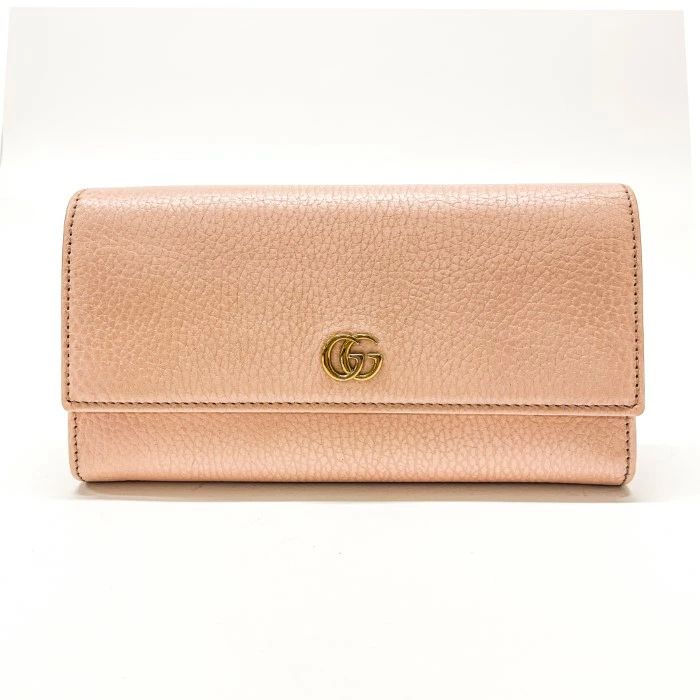 グッチ GUCCI GGマーモント コンチネンタルウォレット レザー 長