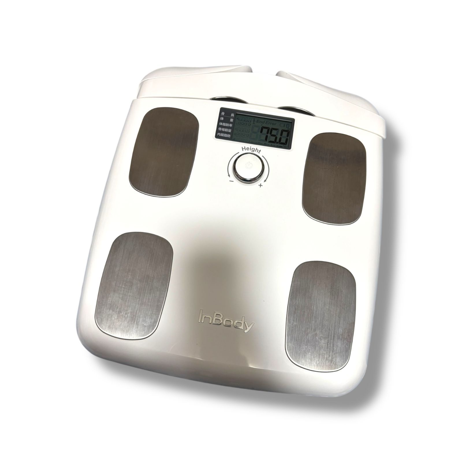 【管理番号2588】InBody 体組成計 インボディダイアル H20N スマホ連動 アプリ対応 (オートミールベージュ)
