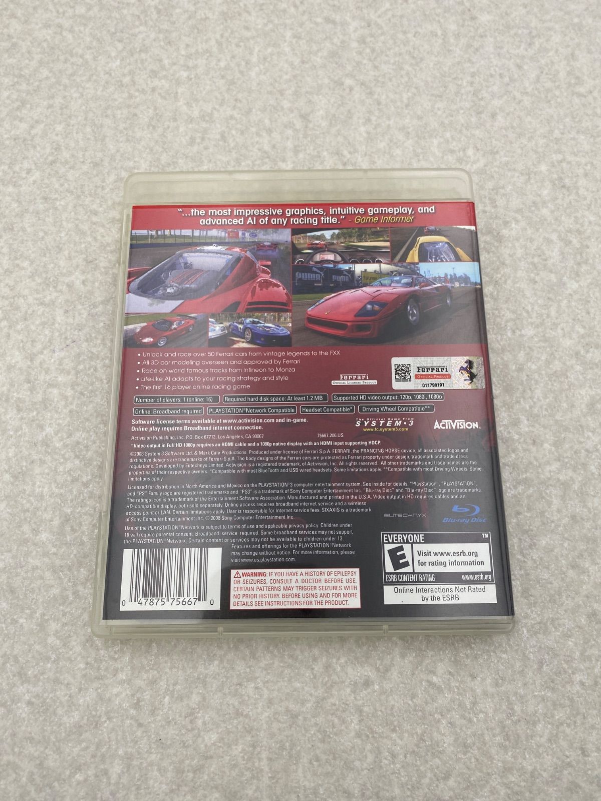 Ferrari Challenge (輸入版) - PS3 - メルカリ