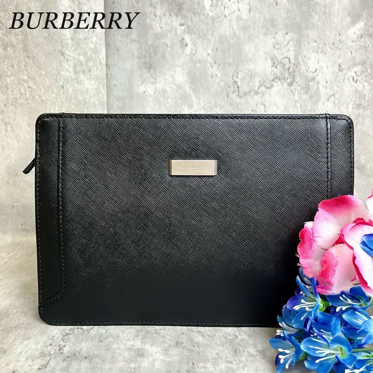 ✨良品✨ BURBERRY バーバリー セカンドバッグ クラッチバッグ  