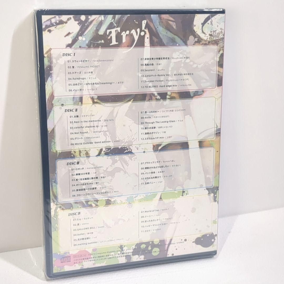 Tシャツ Try! 初音ミク ボカロ 鬱P ハチ sam ゆよゆっぺ CD