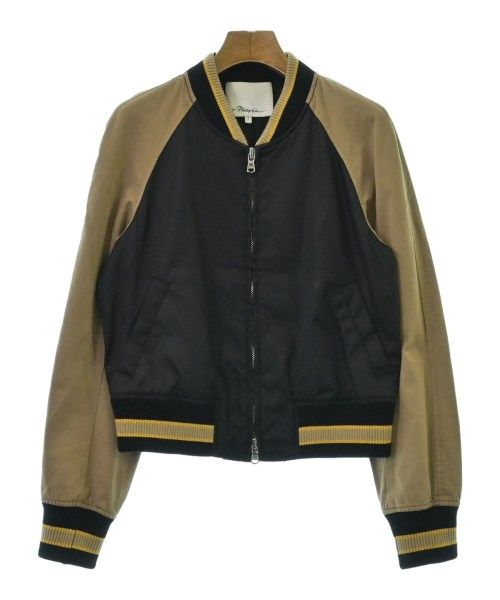 3.1 Phillip Lim ライダース 茶x黒 2020325F0053 3.1 Phillip Lim ライダース 0(XS位) 茶x黒 【古着】【中古】