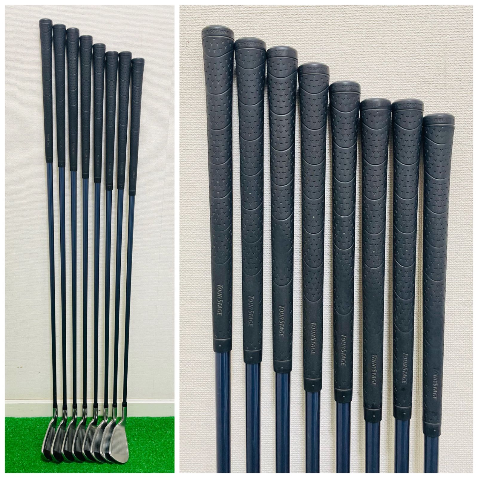 9154 TOURSTAGE V301 CL ツアーステージ レディース 女性用 右利き アイアン8本セット フレックスL 5.6.7.8.9.P.PS.S MERCADOAVALIA_COM_BR