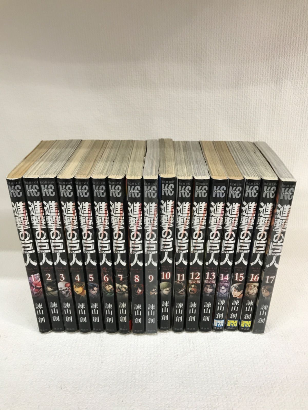 美品】進撃の巨人 1巻〜34巻 全巻セット