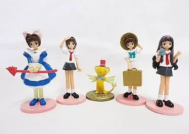 キャスパーフィギュア5体まとめ売り 中古】トレーディングフィギュア 全5種セット 「カード