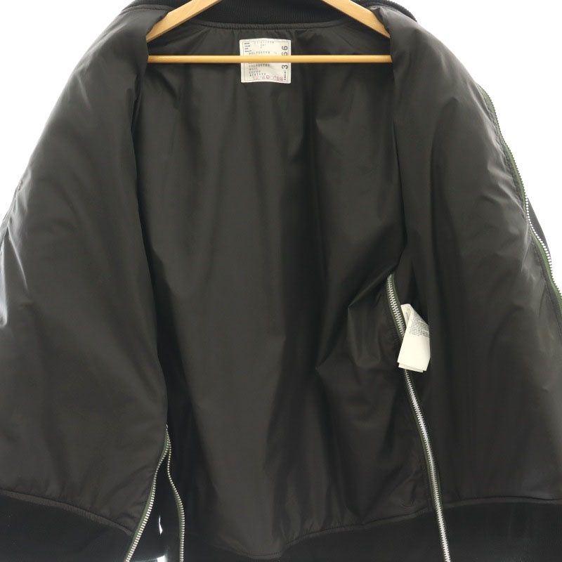サカイ sacai 24SS Suiting x Nylon Twill Jacket ツイルドッキング 