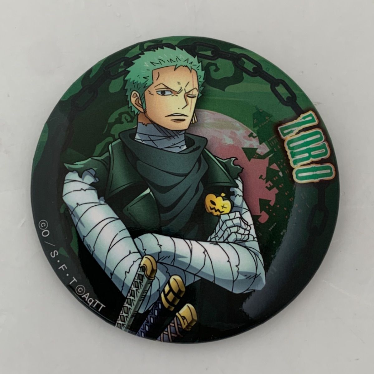 ONE PIECE ワンピース HALLOWEEN ハロウィン 2019 缶バッジ ロロノア 