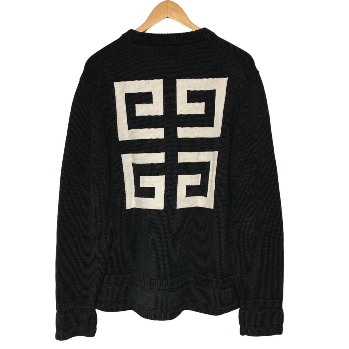 中古】 Givenchy ジバンシィ ロゴ ニットセーター ジバンシイ