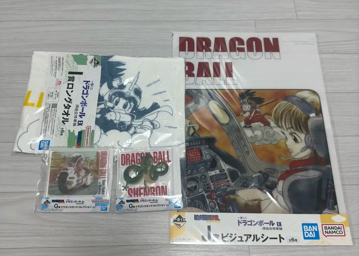 ドラゴンボール一番くじ タオル・クリアファイル・カップ・アクスタまとめ売り ドラゴンボール 一番くじ アクリル スタンド クリアファイル