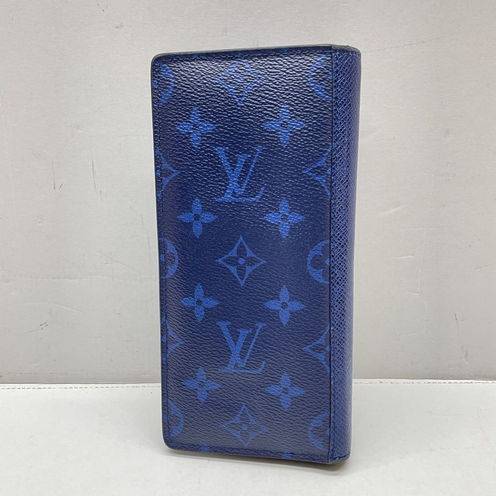 ルイヴィトン 長財布 ポルトフォイユ ブラザ タイガ ネイビー ブルーマリーヌ ルイヴィトン タイガ ポルトフォイユブラザ 長財布 ブルーマリーヌ