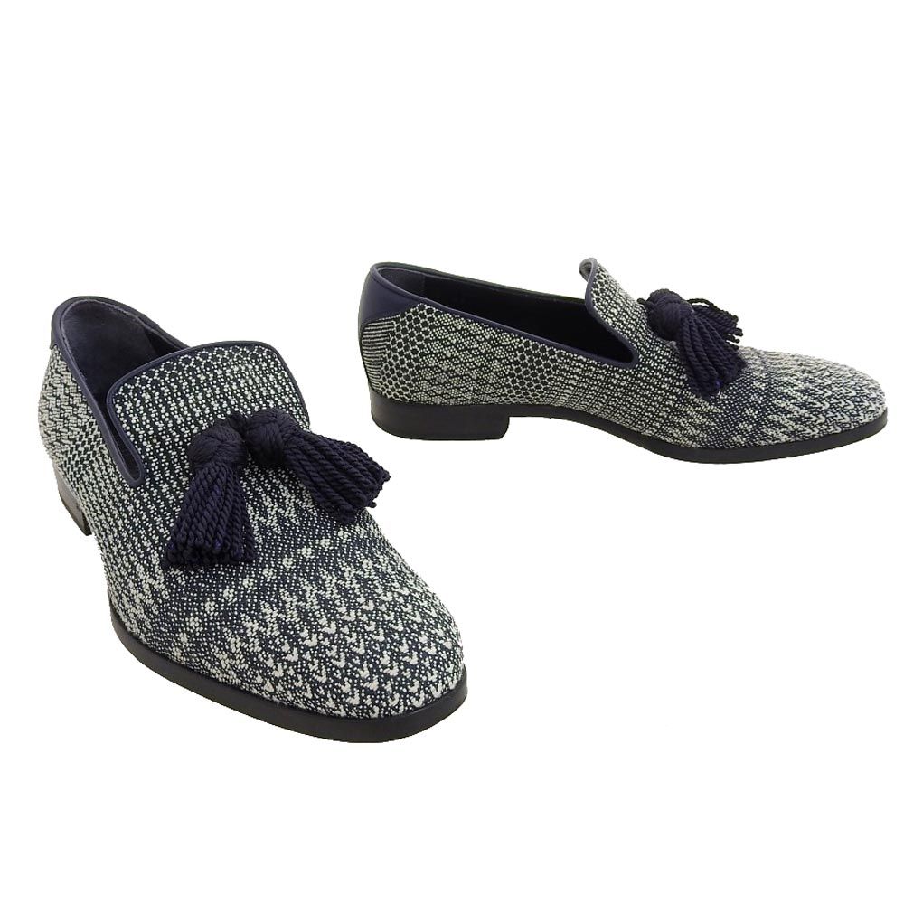 【レア】42 JIMMY CHOO ローファー おしゃれスリッポン レア】42 JIMMY CHOO ローファー おしゃれスリッポン