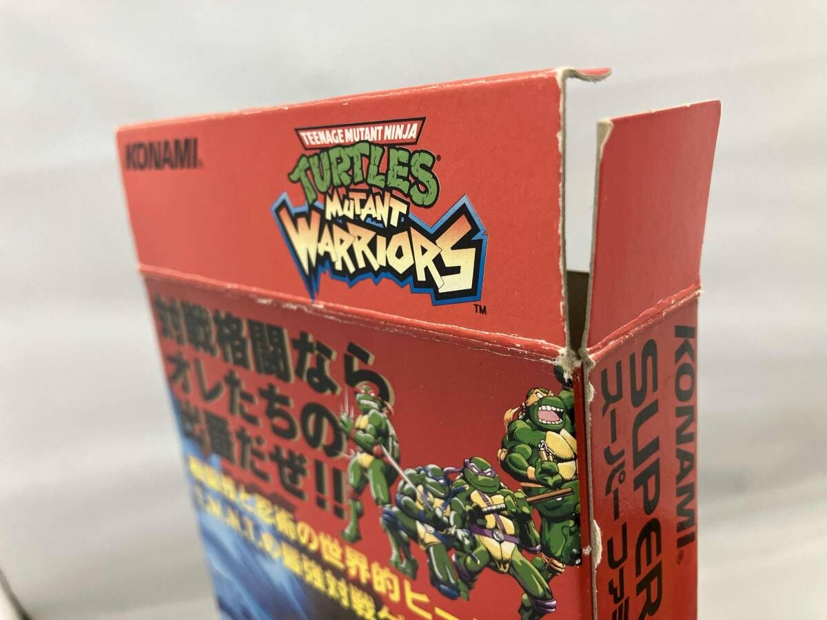 全体的に傷みが目立ちます T.M.N.T. ミュータントウォーリアーズ UP786_INFO