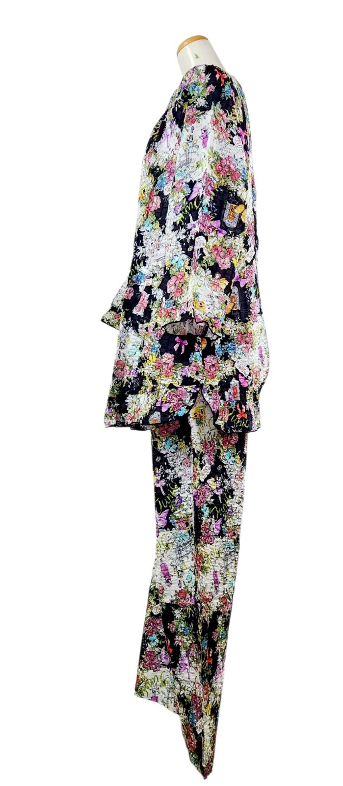 鴨居羊子Tunicパジャマ最終価格 チュニック 20％OFF TUNIC チュニック 鴨居羊子 5分袖パジャマ