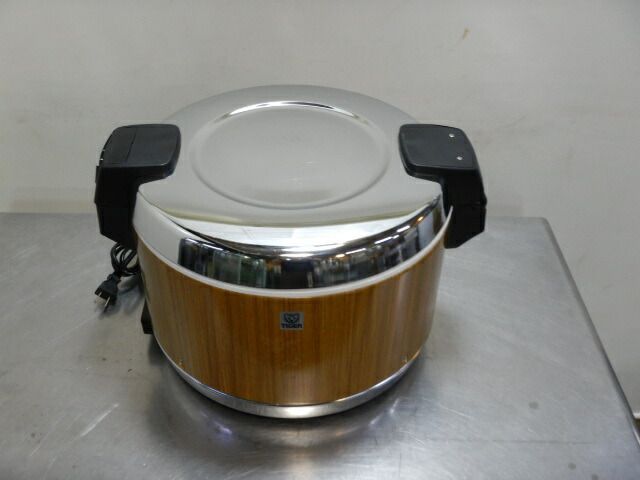 2012年製 タイガー 電子 保温 ジャー 木目 JHA-4000 100V 2升 4L