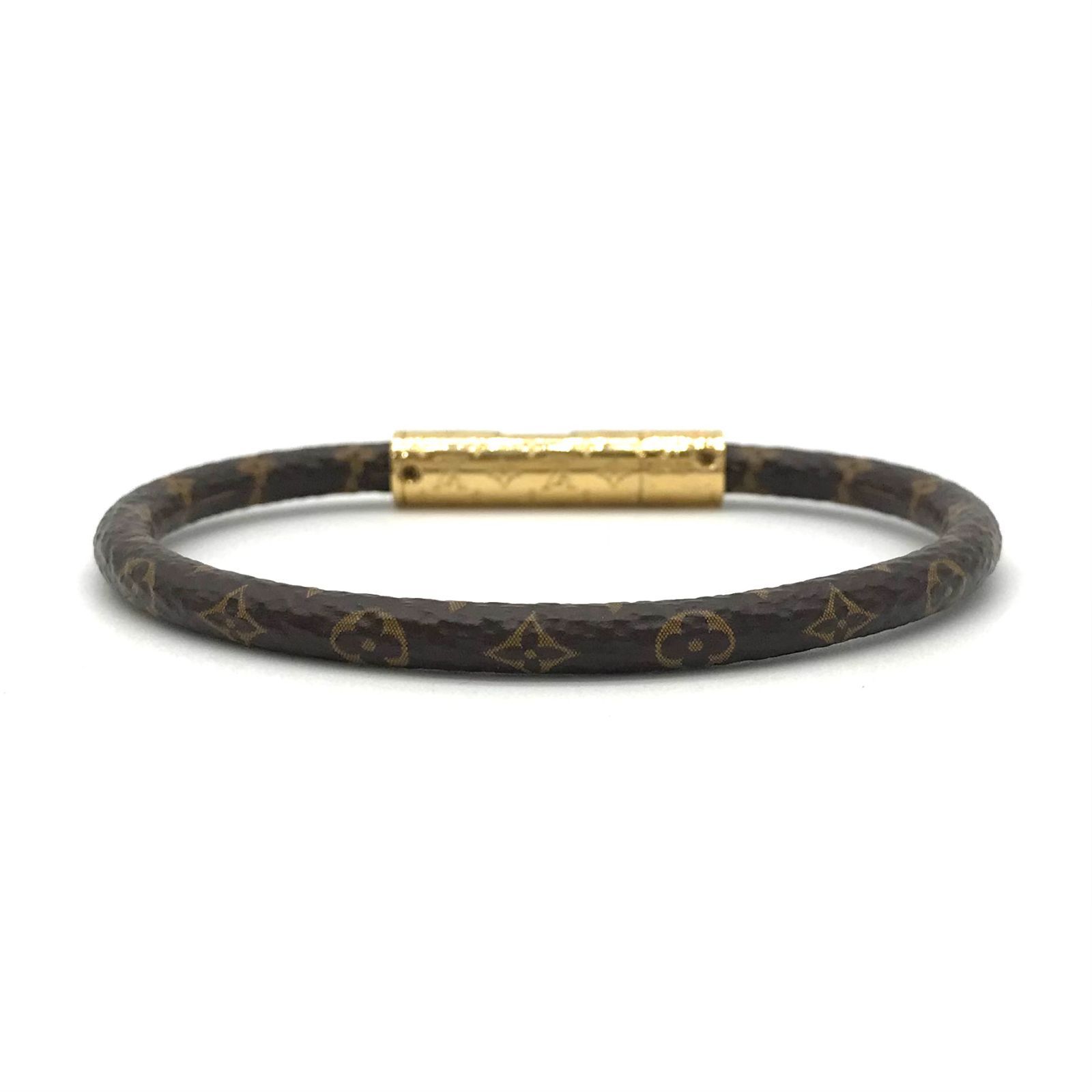 ▽LOUIS VUITTON/ルイヴィトン モノグラム ブラスレ LV コンフィ
