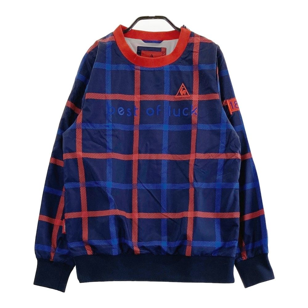 新品　FILAGOLF フィラゴルフ　定価1.3万　チェックナイロン　ジャケット 新品 FILAGOLF フィラゴルフ 定価1.3万 チェックナイロン ジャケット