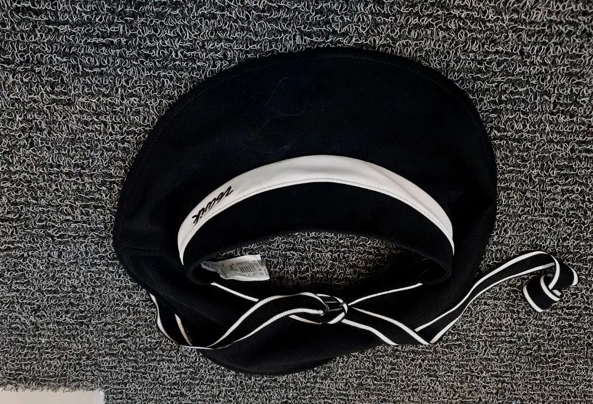 ボルビック ブラック サンバイザー 帽子 ゴルフ レディース フリー