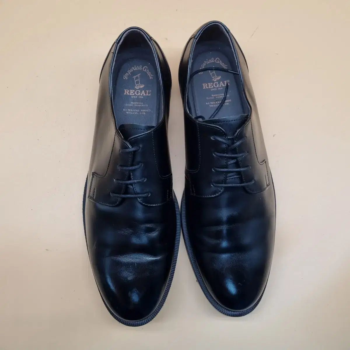 クムガンリーガル プレーン メンズシューズ 255