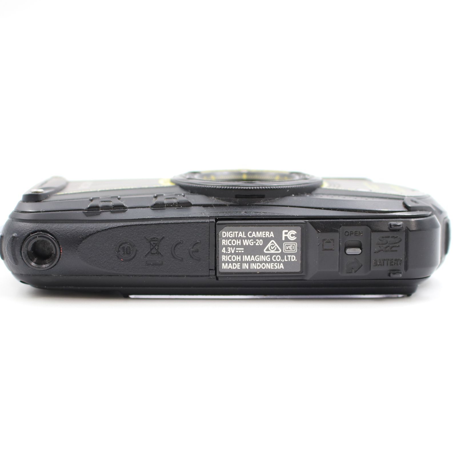 □良品□ RICOH WG-20 ブラック 防水デジタルカメラ リコー