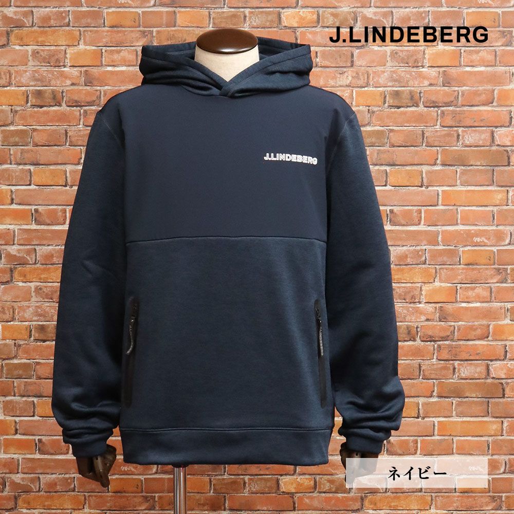 ジェイリンドバーグ パーカー 裏起毛 ネイビー メンズ フーディー 再再再値下げジェイリンドバーグ パーカーL 裏起毛 ネイビー メンズ