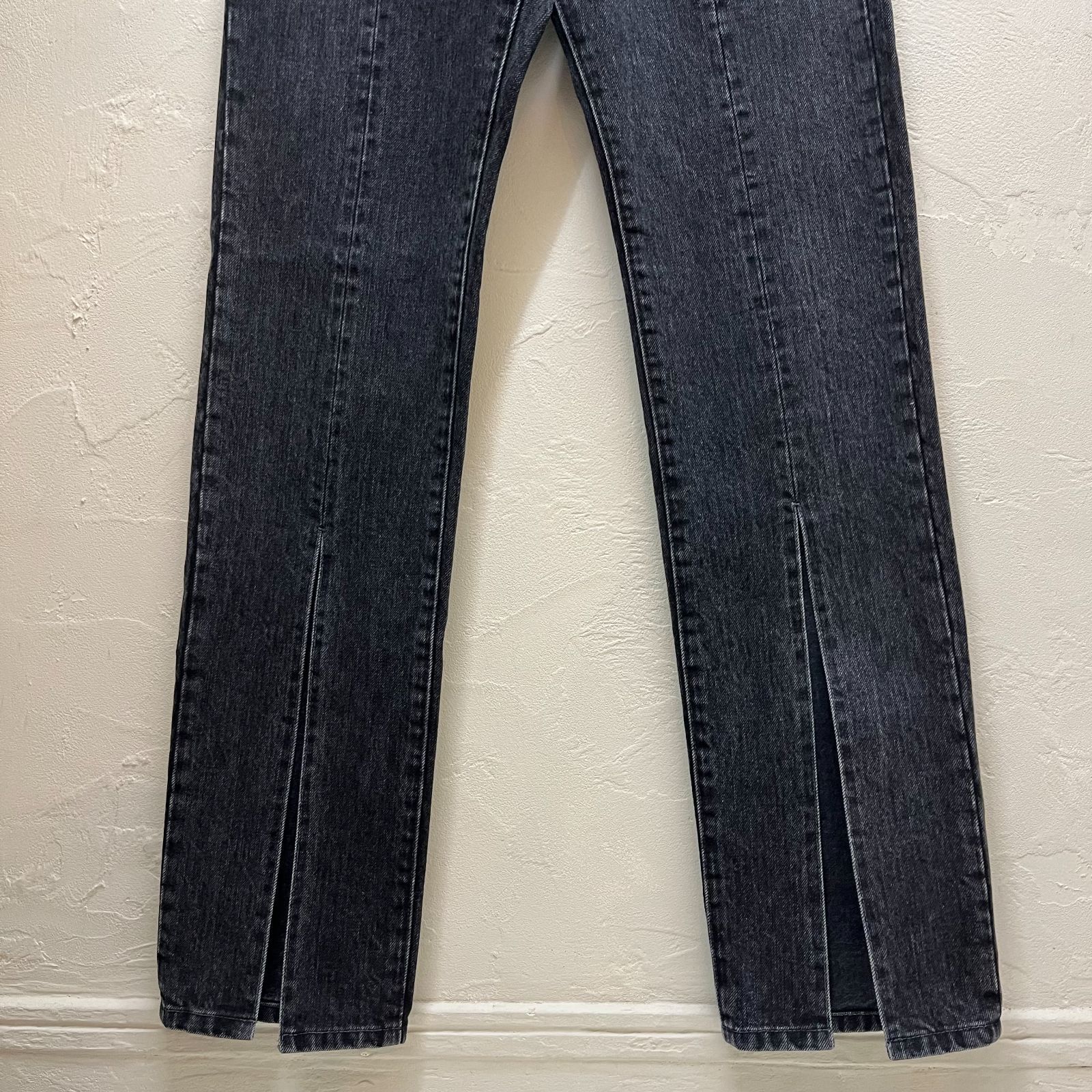 JOHN LAWRENCE SULLIVAN ジョンローレンスサリバン washed denim slitted pants デニムパンツ SIZE  S.JLSW-35 【代官山08】 - メルカリ