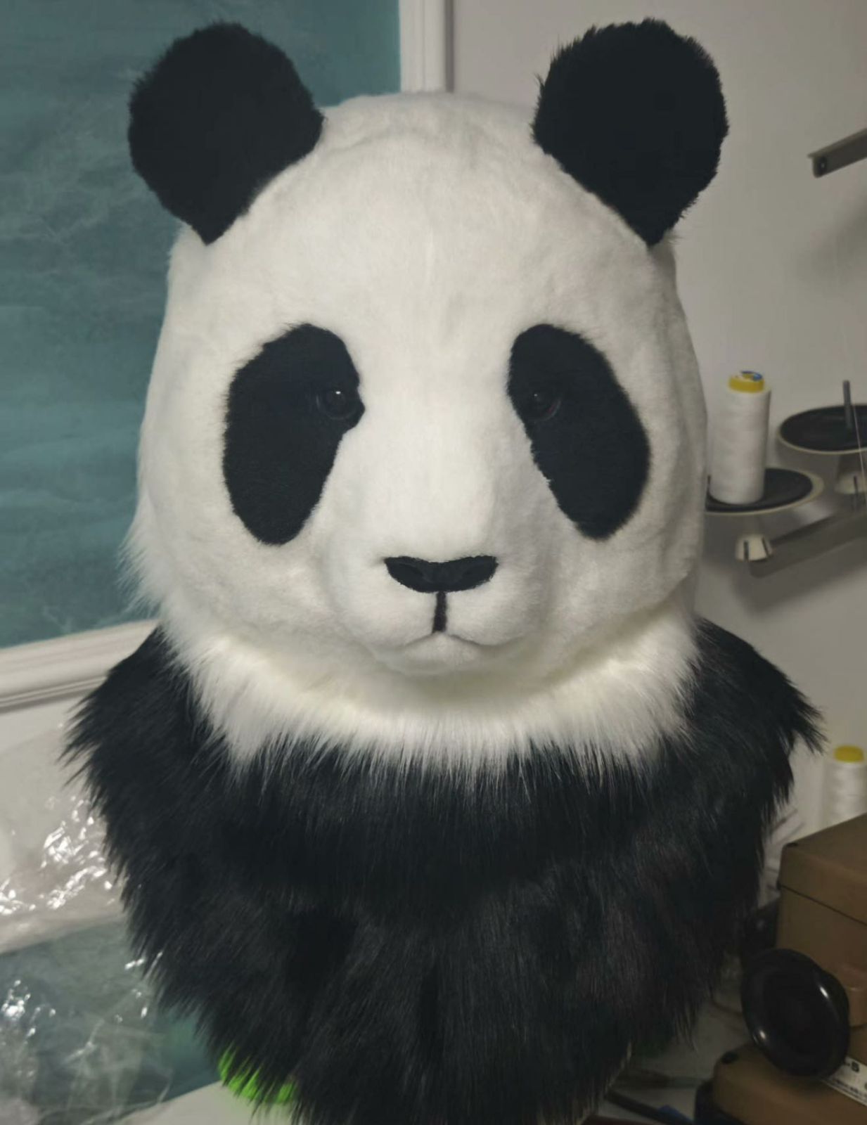 パンダ リアル 着ぐるみ ケモノ ファースーツ コスプレ コスチューム マスク キグルミ
