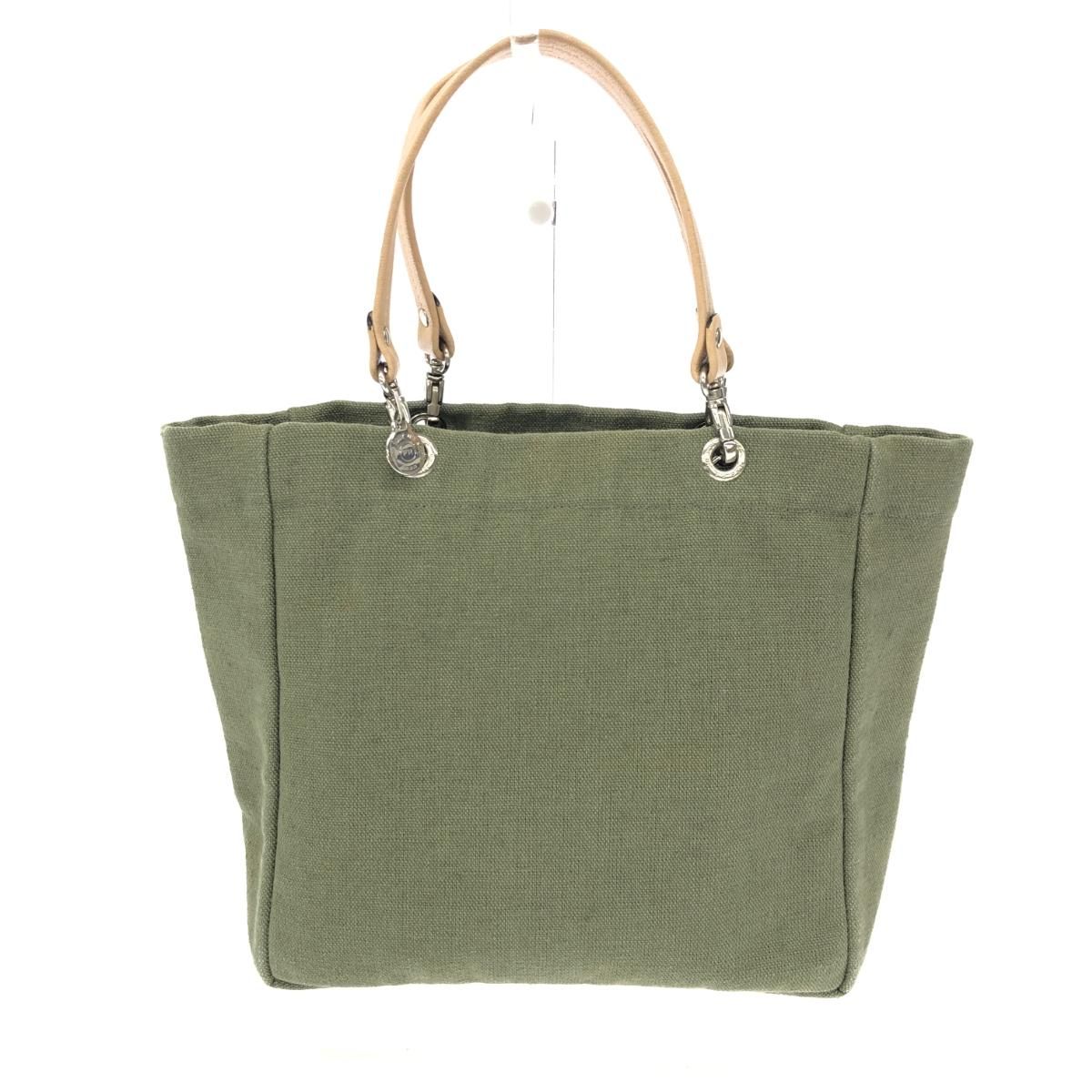 un jour un sac アンジュールアンサック ハンドバッグ カーキ