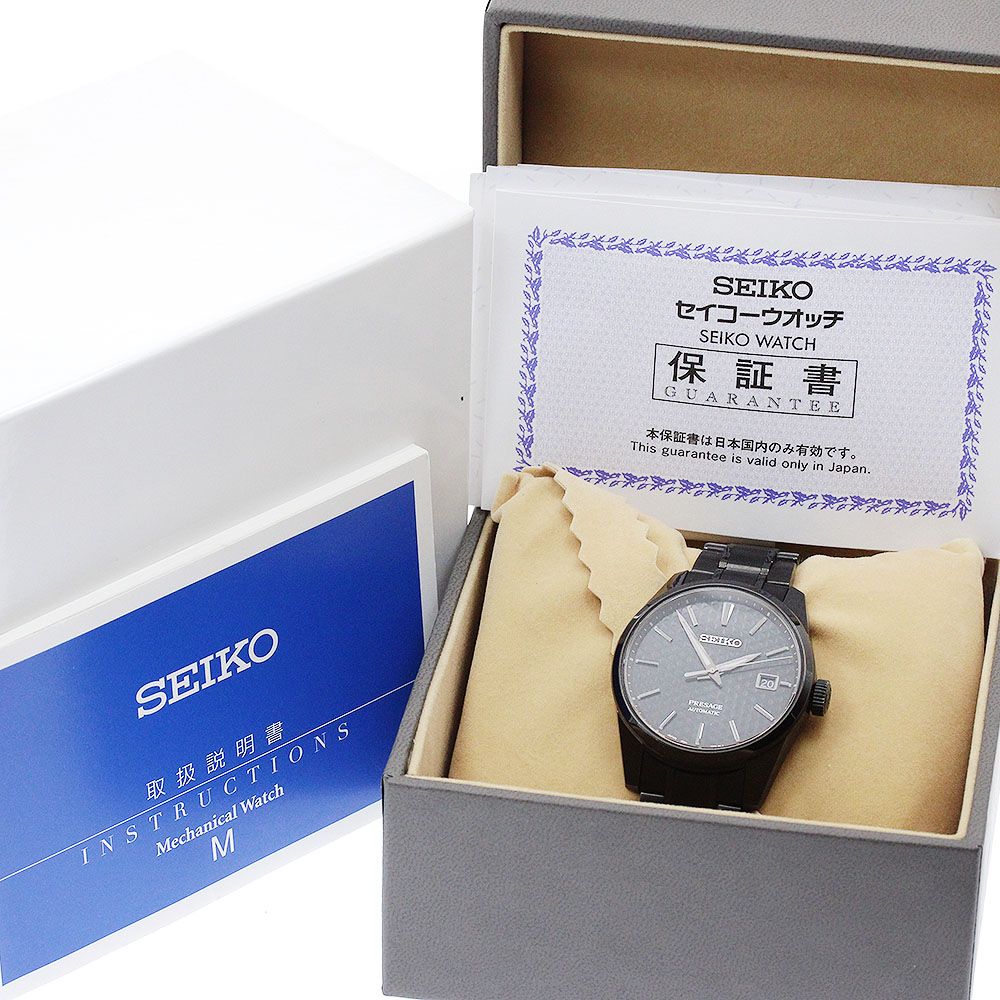 セイコー SEIKO SARX091/6R35-00V0 プレザージュ シャープエッジド 