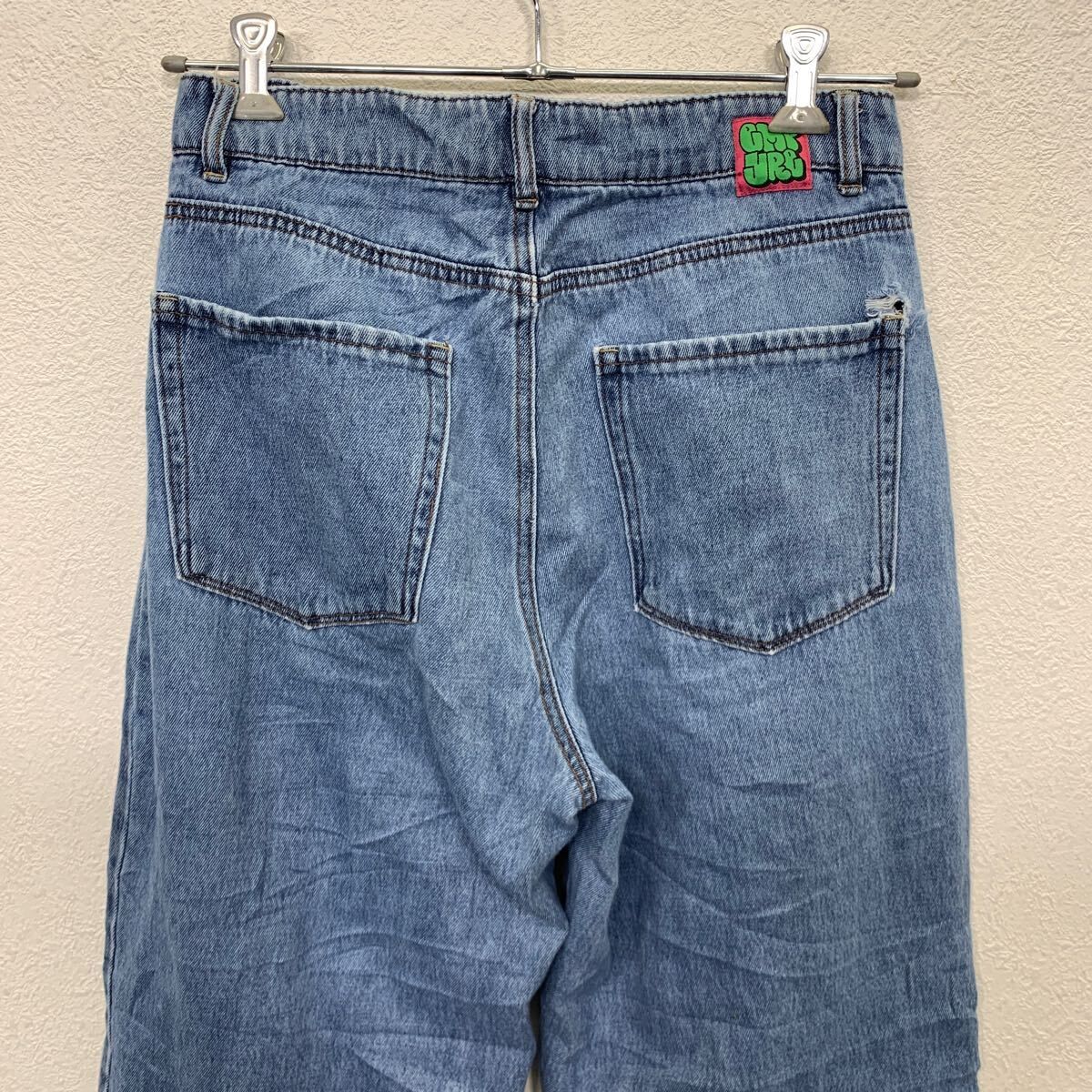 Empyre デニムパンツ 9 エンパイア ブルー テーパード Y2K ワン 