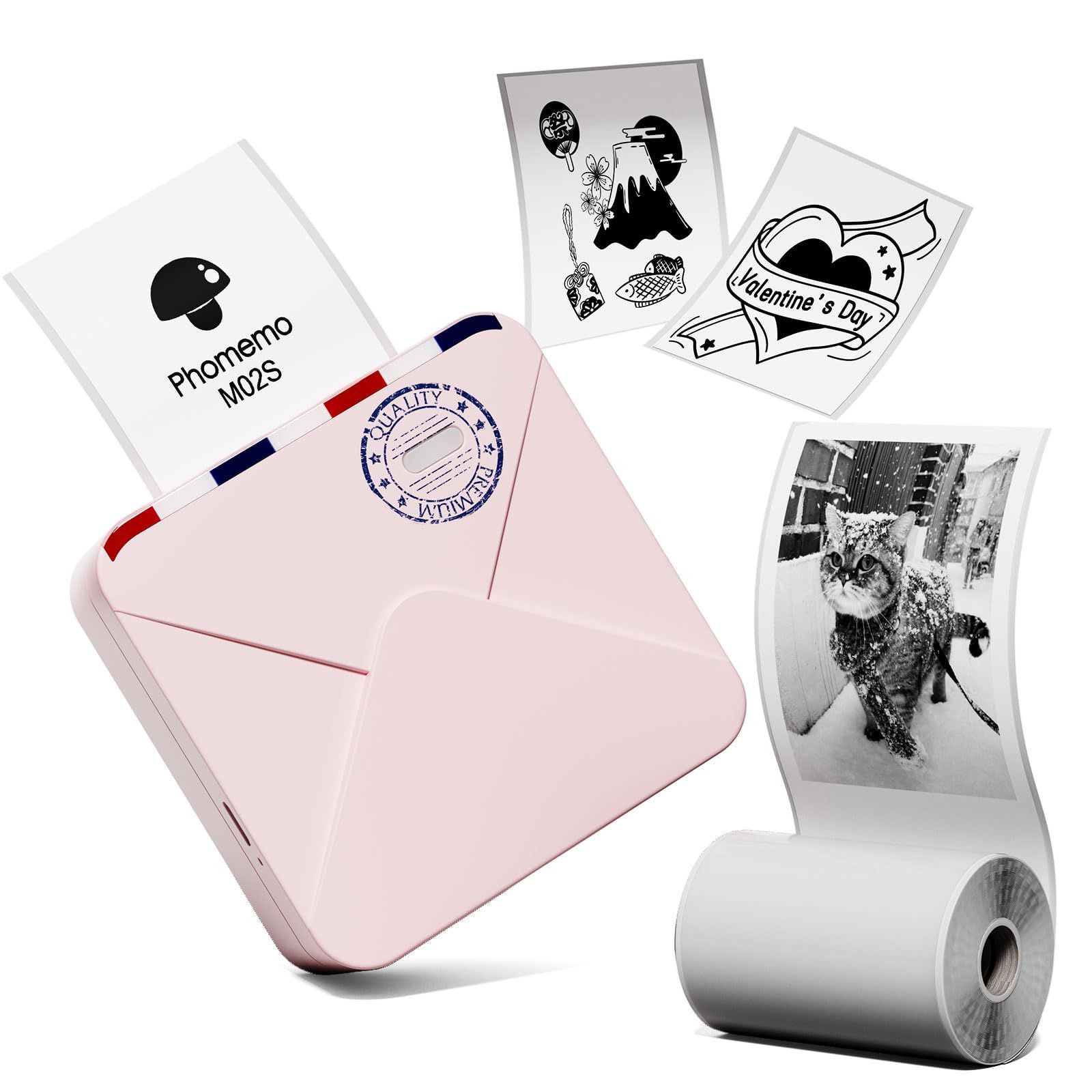 Androidシステム対応 iOS 日本語取扱説明書 多国言語対応APP 自宅学習 在宅勤務 Bluetooth接続 プレゼント 新生活 家族 友人 学生 写真 リスト 領収書 付箋 ワード ウェブラベル メモ ラベル 勉強ノートに対応 手帳 ミニ