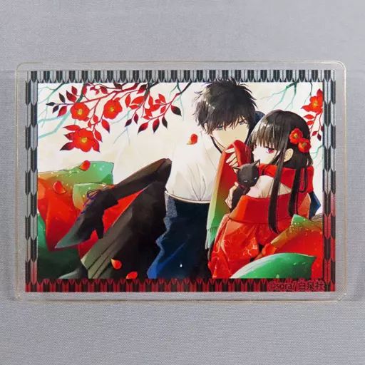 雑貨　落合扇言＆灰葉仁 オリジナルアクリルスタンド 「堕落JKと廃人教師」 花とゆめ 2023年1月10日号 プレゼントキャンペーン 当選品 中古】アクリルスタンド・アクリルパネル 落合扇言＆灰葉仁