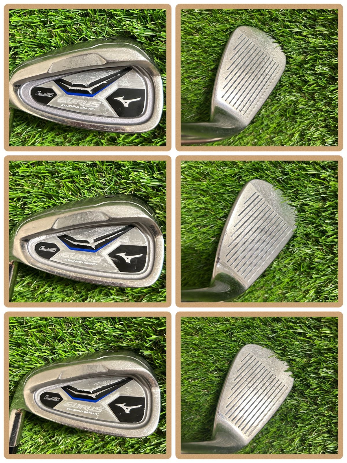 レフティ！ミズノEURUS LSアイアンセット8本フレックスSR ミズノ