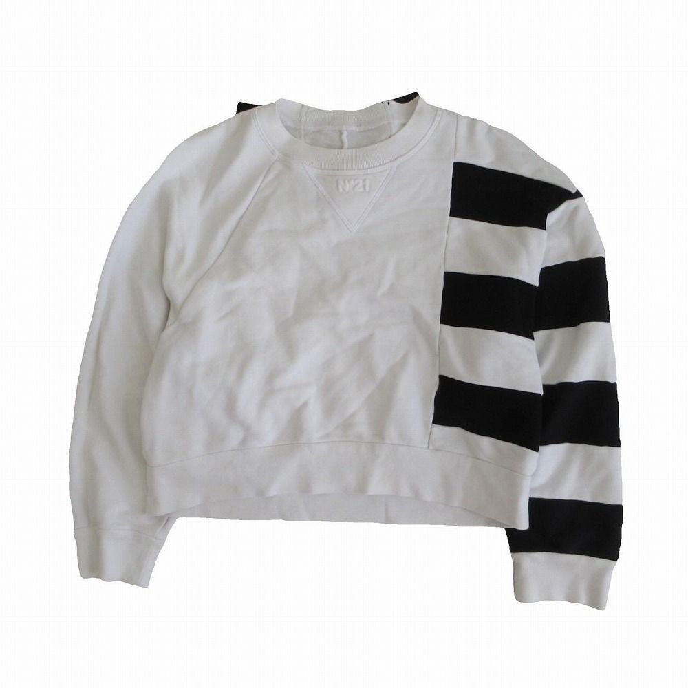 N21 トップス　スウェット　サイズ36 リボン　ヌメロヴェントゥーノ N21 トップススウェットサイズ36 リボンヌメロヴェントゥーノ